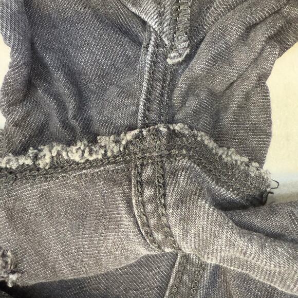 Levi's 501XX Shorts Women's 32 (14) Black 2.5" Short Button Fly Classic Raw Hem - Picture 7 of 13